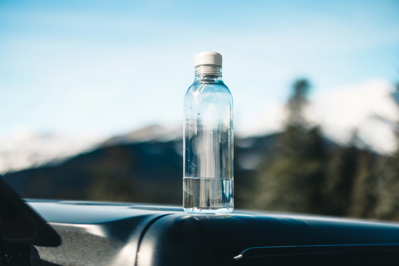 Load image into Gallery viewer, Avira Atik RCS 1L recycled PET bottle drinkware with a sleek design and transparent finish.