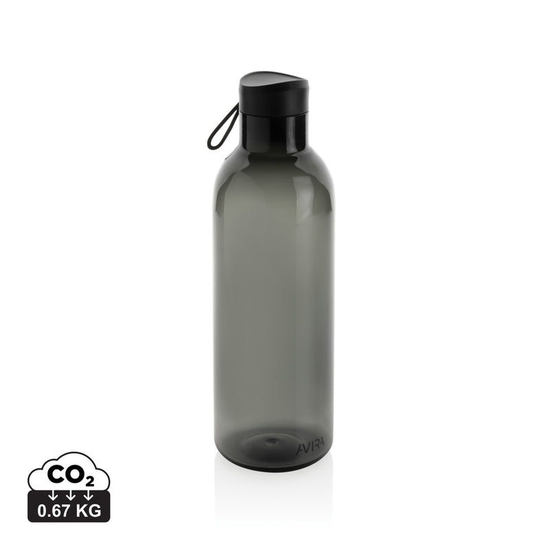 Load image into Gallery viewer, Avira Atik RCS 1L recycled PET bottle drinkware, clear and eco-friendly with a screw cap, designed for sustainable hydration.