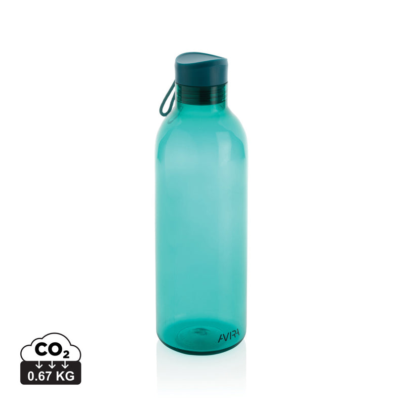 Load image into Gallery viewer, Avira Atik RCS 1L recycled PET bottle drinkware with clear design and screw cap, eco-friendly reusable water bottle.