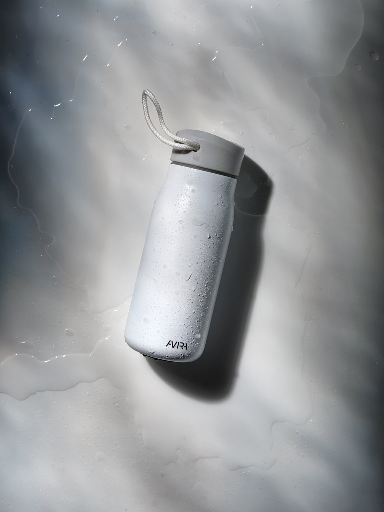 Load image into Gallery viewer, Avira Ain RCS Re-steel 150ML mini travel bottle in stainless steel, compact drinkware for on-the-go hydration.