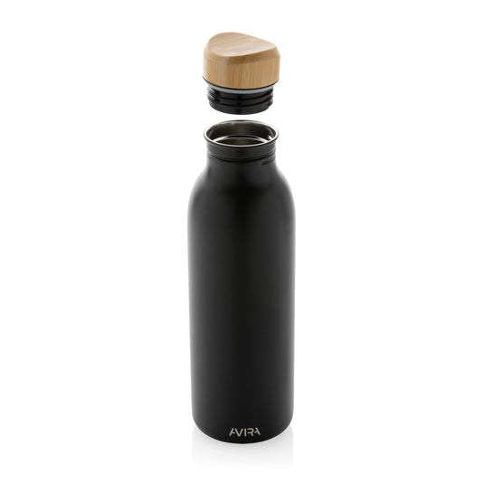 Avira Alcor RCS Re-steel single wall water bottle 600 ML - Custom Wood Designs
