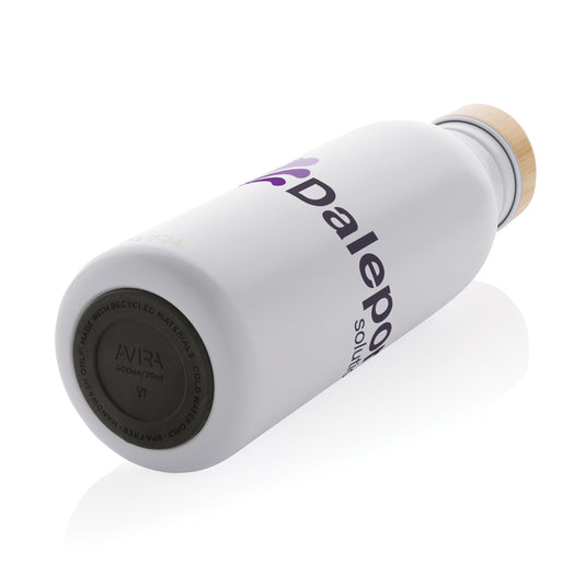 Avira Alcor RCS Re-steel single wall water bottle 600 ML - Custom Wood Designs