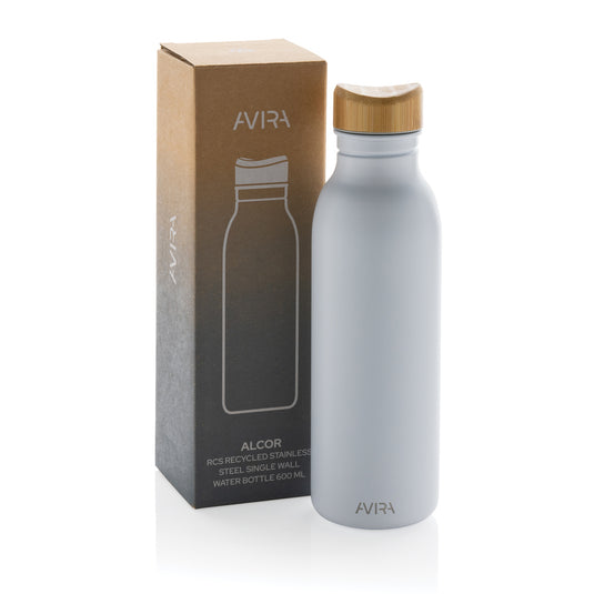 Avira Alcor RCS Re-steel single wall water bottle 600 ML - Custom Wood Designs