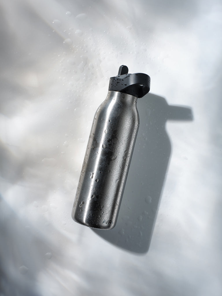 Load image into Gallery viewer, Avira Ara RCS Re-steel fliptop water bottle 500ml - Custom Wood Designs