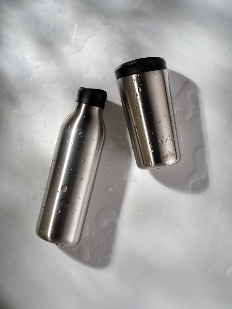 Load image into Gallery viewer, Avira Alok RCS re-steel 360 waterbottle 600ML - Custom Wood Designs