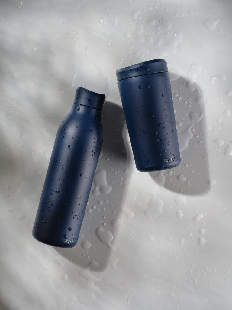 Load image into Gallery viewer, Avira Alok RCS re-steel 360 waterbottle 600ML - Custom Wood Designs