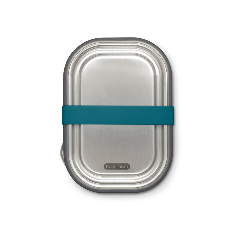 Load image into Gallery viewer, Black+Blum Stainless Steel Lunch Box Large - Custom Wood Designs