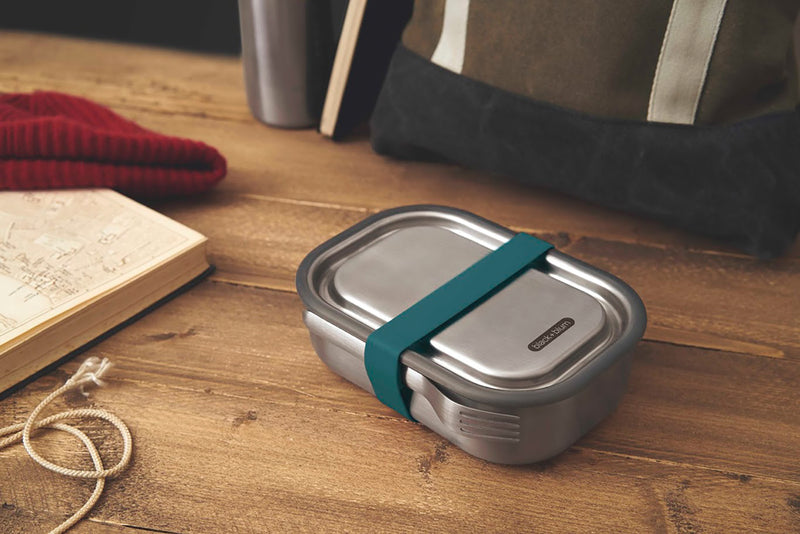 Load image into Gallery viewer, Black+Blum Stainless Steel Lunch Box Large - Custom Wood Designs