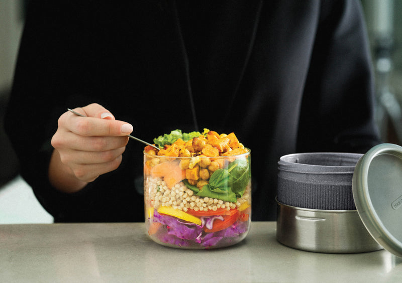 Load image into Gallery viewer, Black+Blum Glass Lunch Bowl 750ml - Custom Wood Designs