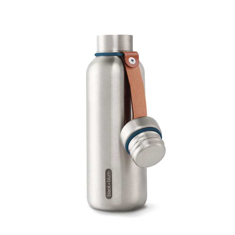 Load image into Gallery viewer, Small 500ml insulated water bottle by Black + Blum, sleek drinkware with a modern design for keeping drinks hot or cold.