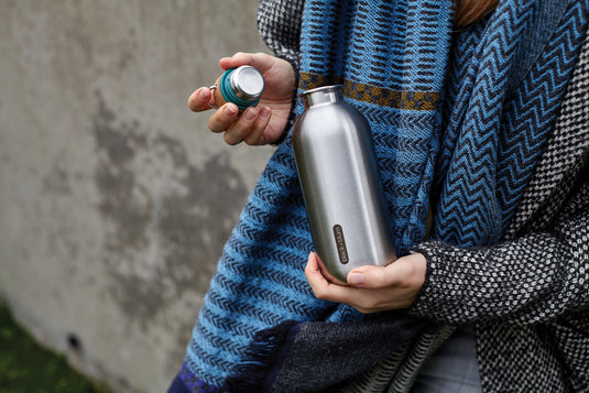 Black+Blum Steel Water Bottle 600ml - Custom Wood Designs