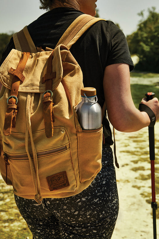 Black+Blum Steel Water Bottle 600ml - Custom Wood Designs