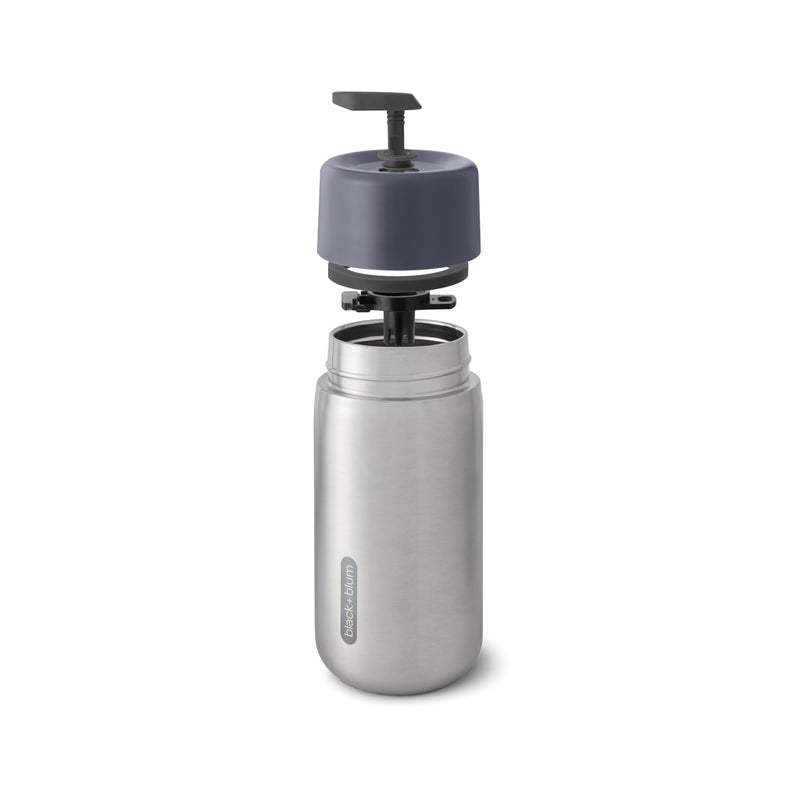 Load image into Gallery viewer, Black + Blum insulated leakproof travel cup made of stainless steel, featuring a sleek design and secure lid for on-the-go drinks.