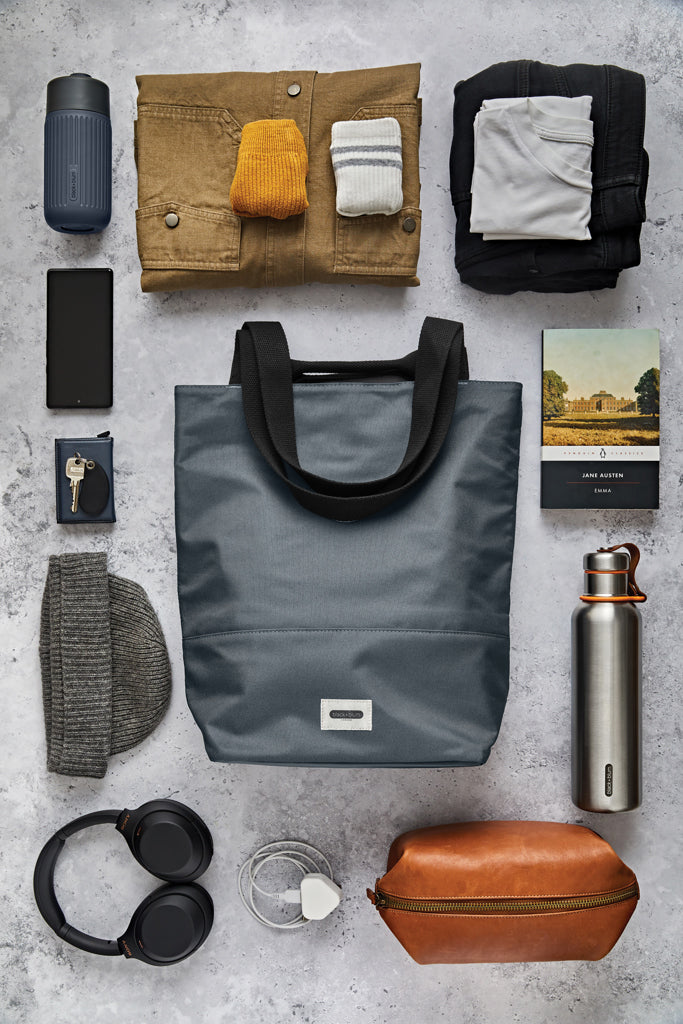 Load image into Gallery viewer, Black + Blum 16L insulated tote cooler bag for outdoor use, featuring a durable design with a zipper closure and carry handles.
