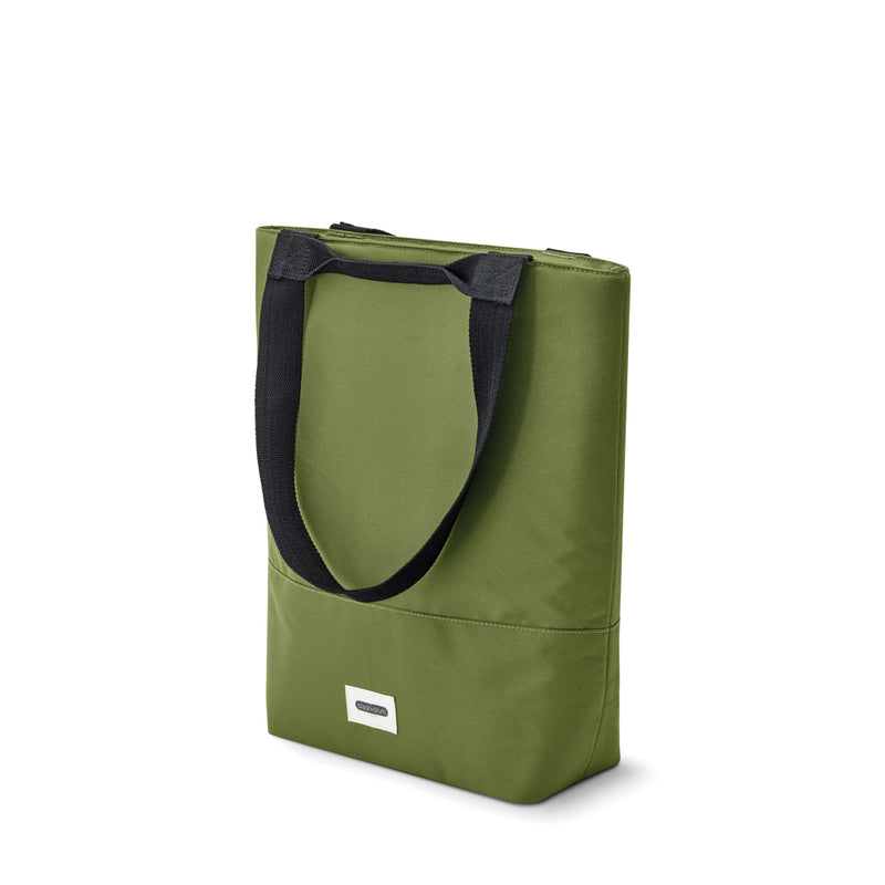 Load image into Gallery viewer, Black + Blum 16L insulated tote cooler bag for outdoor use, with a durable design and carrying handles on a neutral background.