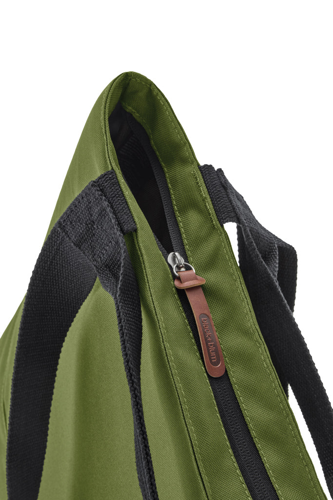 Load image into Gallery viewer, Black + Blum 16L insulated outdoor cooler tote bag with durable fabric and top handle for picnic and outdoor use.