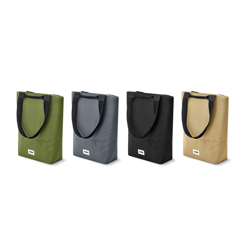 Load image into Gallery viewer, Black + Blum 16L insulated tote cooler bag for outdoor use, featuring a sturdy design and spacious interior for keeping food and drinks cold.
