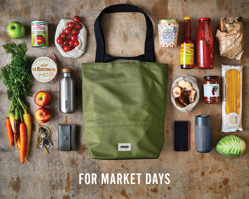 Load image into Gallery viewer, Black + Blum 16L insulated outdoor cooler tote bag with sturdy handles, designed for keeping food and drinks cold.