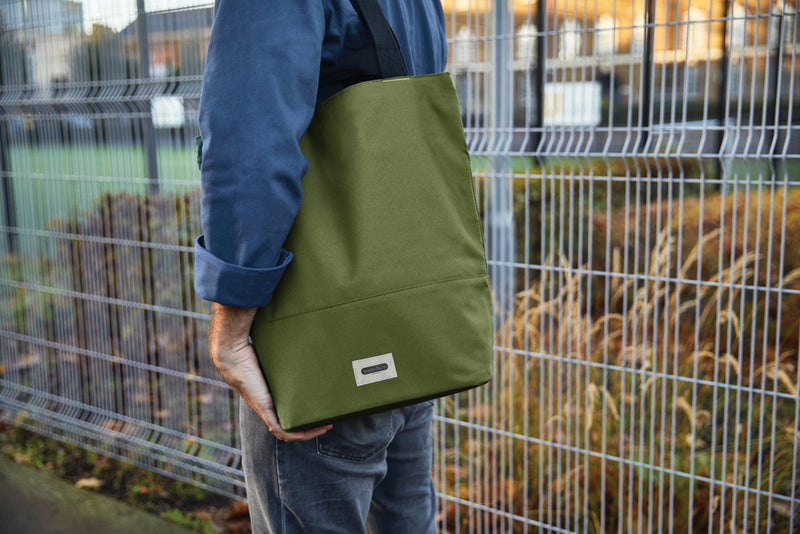Load image into Gallery viewer, Black + Blum 16L insulated outdoor cooler tote bag with a sleek design and sturdy handles for keeping food and drinks cool.