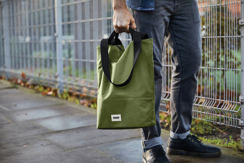 Load image into Gallery viewer, Black + Blum 16L insulated outdoor cooler tote bag with water-resistant fabric and carrying handles, ideal for picnics and outings.