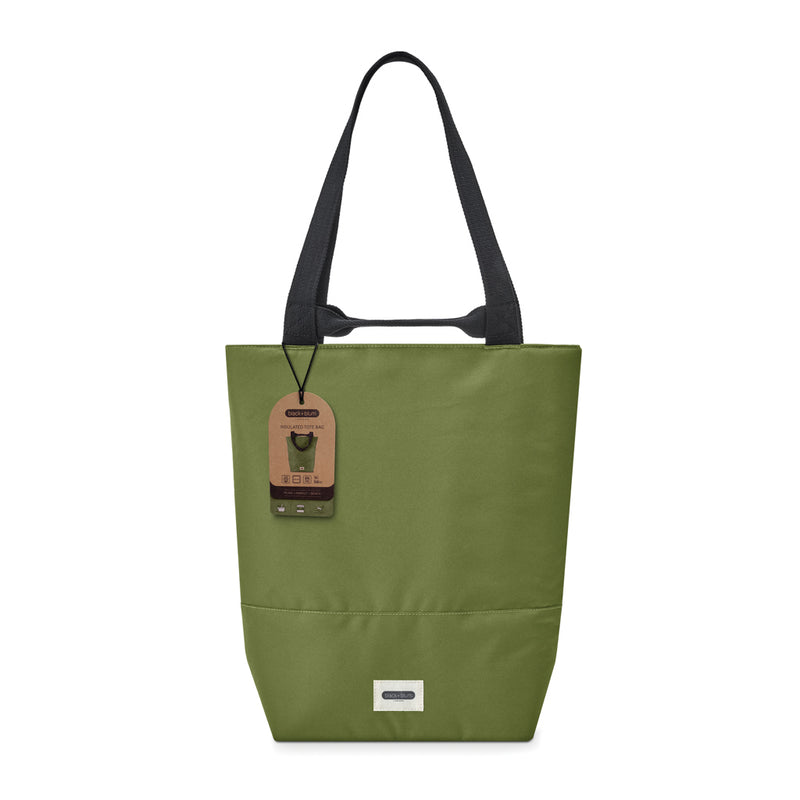 Load image into Gallery viewer, Black + Blum 16L insulated outdoor cooler tote bag with sturdy handles and a spacious interior for keeping food and drinks cold.