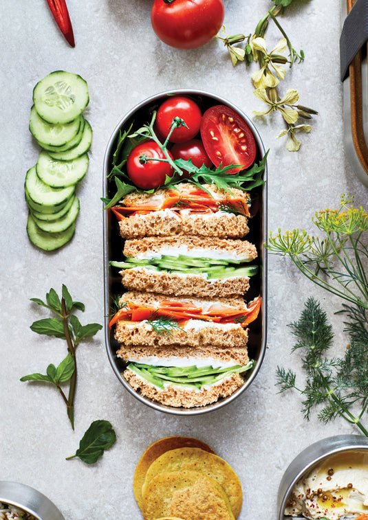 Stainless Steel Double Bento Box