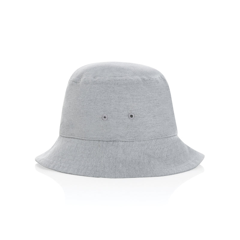Load image into Gallery viewer, Impact Aware™ 285 gsm undyed canvas bucket hat by XD Collection, casual headwear with a natural, eco-friendly fabric appearance.