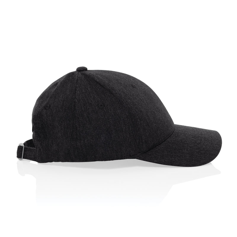 Load image into Gallery viewer, XD Collection Milo recycled heather 6-panel cap, lightweight 200g headwear with a casual design and adjustable strap.