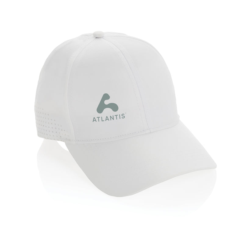 Load image into Gallery viewer, Impact AWARE™ RPET 6-panel sports cap by XD Collection, lightweight headwear with breathable fabric and adjustable strap.