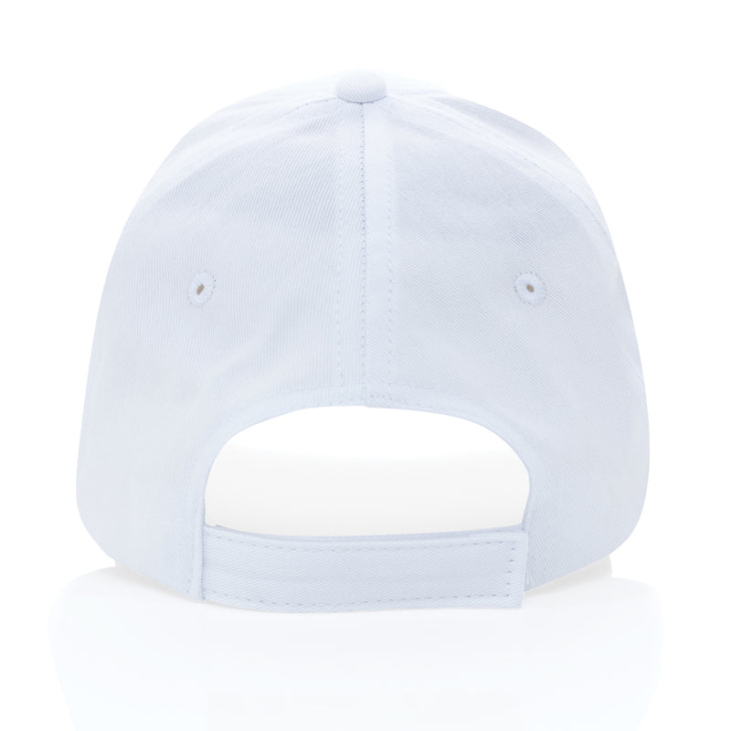 Load image into Gallery viewer, Six-panel recycled cotton cap with AWARE™ tracer by XD Collection, featuring a casual headwear design and eco-friendly materials.