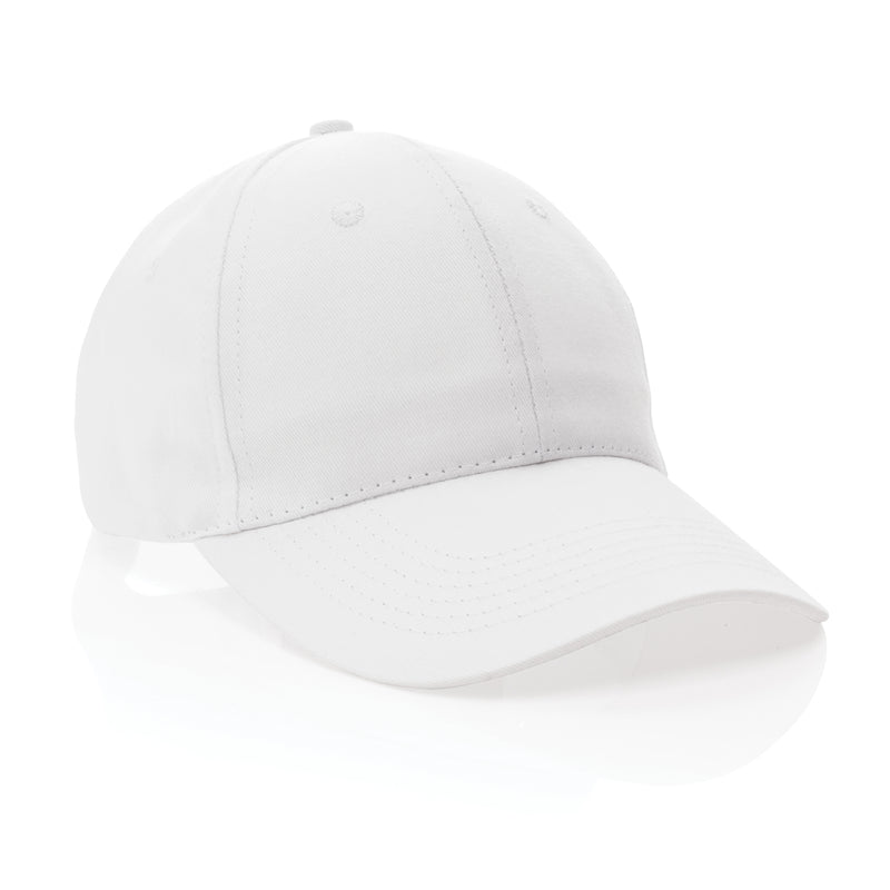 Load image into Gallery viewer, 6-panel recycled cotton cap with AWARE™ tracer from XD Collection, featuring a casual headwear design and eco-friendly materials.