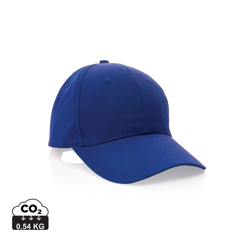 Load image into Gallery viewer, XD Collection 6-panel recycled cotton cap with AWARE™ tracer, featuring a classic design and adjustable strap.