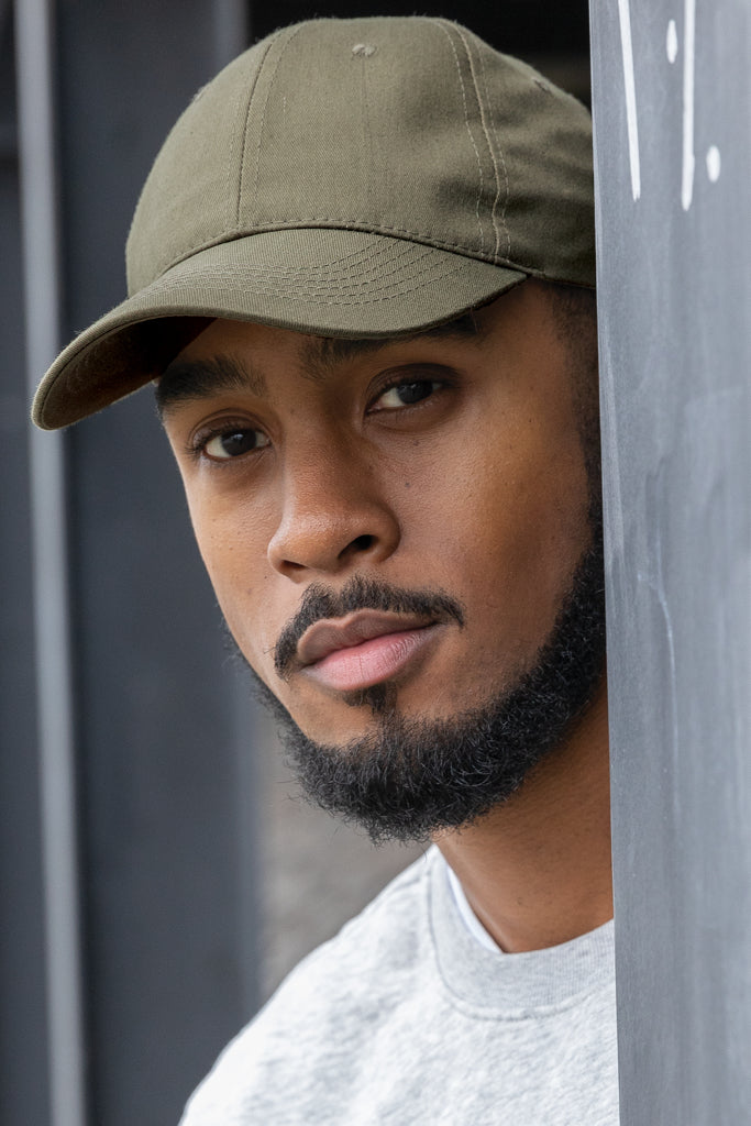Load image into Gallery viewer, Six-panel XD Collection recycled cotton cap with AWARE™ tracer, showcasing its classic design and eco-friendly material.