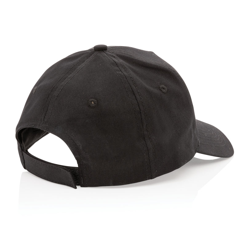 Load image into Gallery viewer, Impact 5-panel recycled cotton cap with AWARE™ tracer by XD Collection, showcasing eco-friendly headwear with branding details.