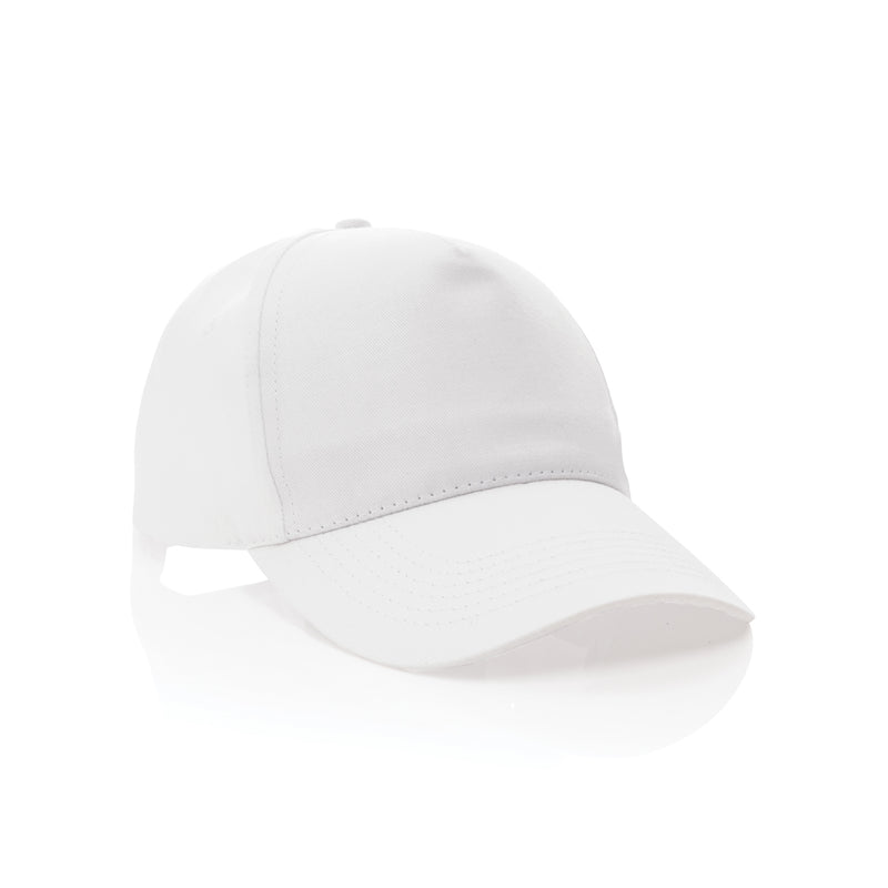 Load image into Gallery viewer, Impact 5-panel recycled cotton cap by XD Collection featuring AWARE™ tracer, headwear with a stylish five-panel design.