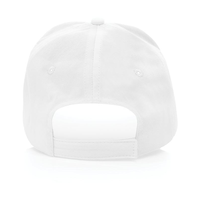 Load image into Gallery viewer, Impact 5-panel recycled cotton cap with AWARE™ tracer by XD Collection, featuring a sleek headwear design and eco-friendly materials.