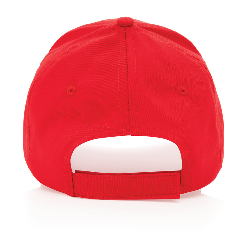 Load image into Gallery viewer, Impact 5-panel recycled cotton cap by XD Collection with AWARE™ tracer, showcasing its eco-friendly headwear design.