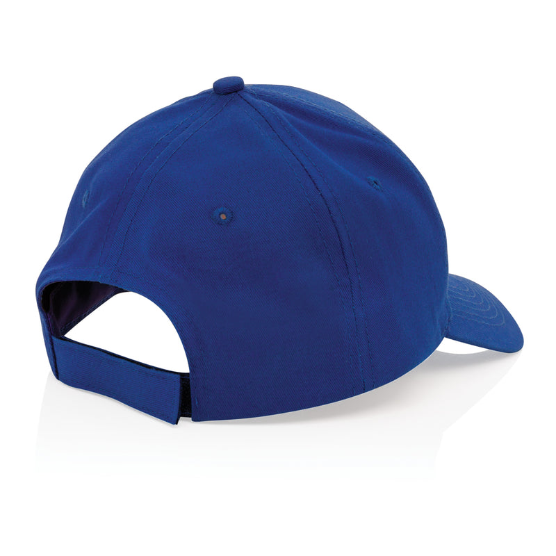 Load image into Gallery viewer, Impact 5-panel recycled cotton cap by XD Collection featuring AWARE™ tracer and a 190g weight, headwear accessory.
