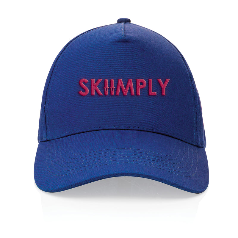 Load image into Gallery viewer, XD Collection Impact 5-panel recycled cotton cap with AWARE™ tracer, showcasing its stylish headwear design and eco-friendly materials.