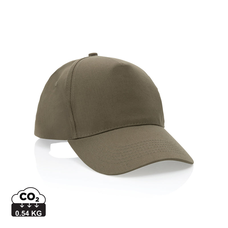Load image into Gallery viewer, Impact 5-panel recycled cotton cap by XD Collection featuring AWARE™ tracer, casual headwear with eco-friendly design.