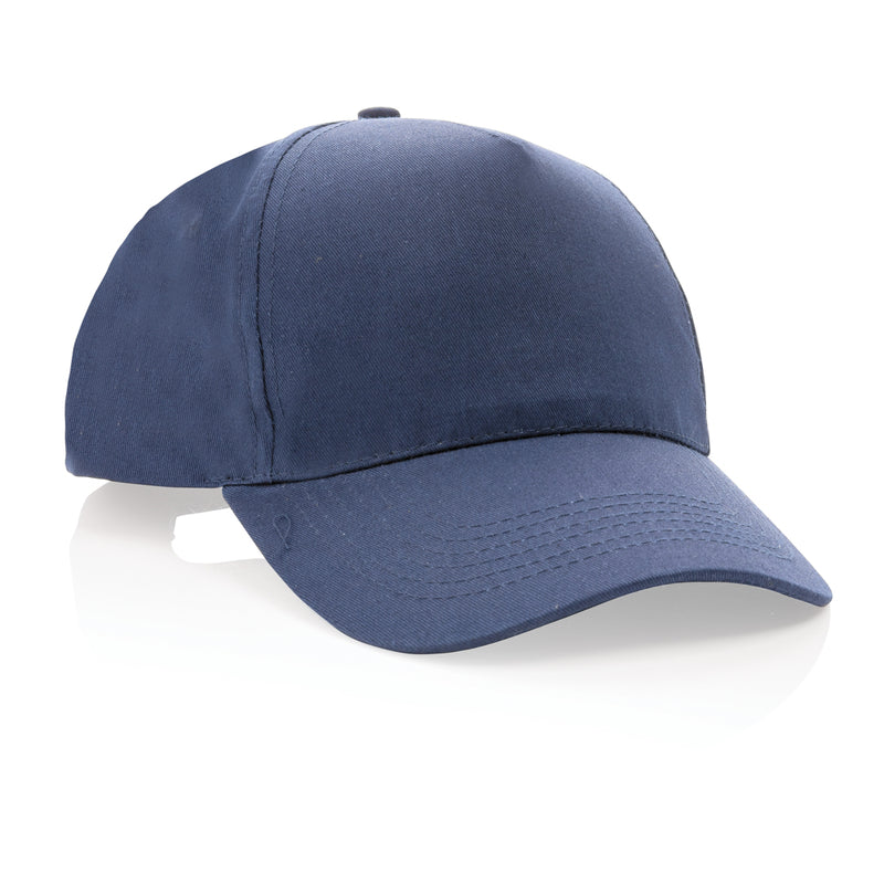 Load image into Gallery viewer, XD Collection Impact 5-panel recycled cotton cap with AWARE™ tracer, showcasing the headwear's stylish design and eco-friendly material.