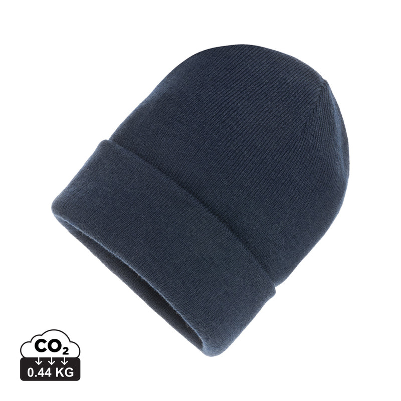 Load image into Gallery viewer, Polylana® beanie by XD Collection, soft synthetic headwear featuring a snug fit and stylish design.