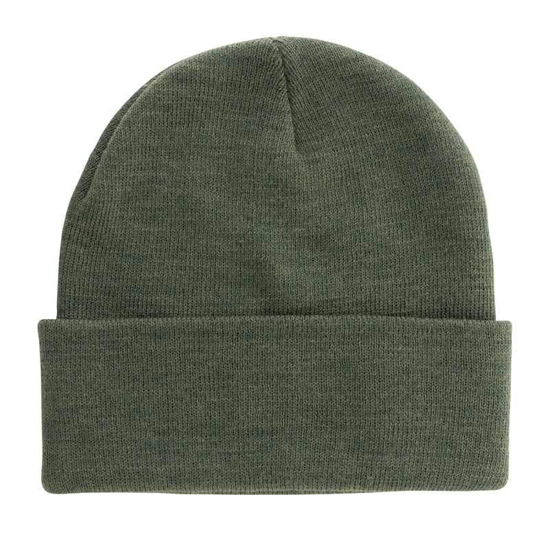 Load image into Gallery viewer, XD Collection Polylana® beanie headwear in neutral color, soft knit fabric, showcasing a cozy winter accessory.