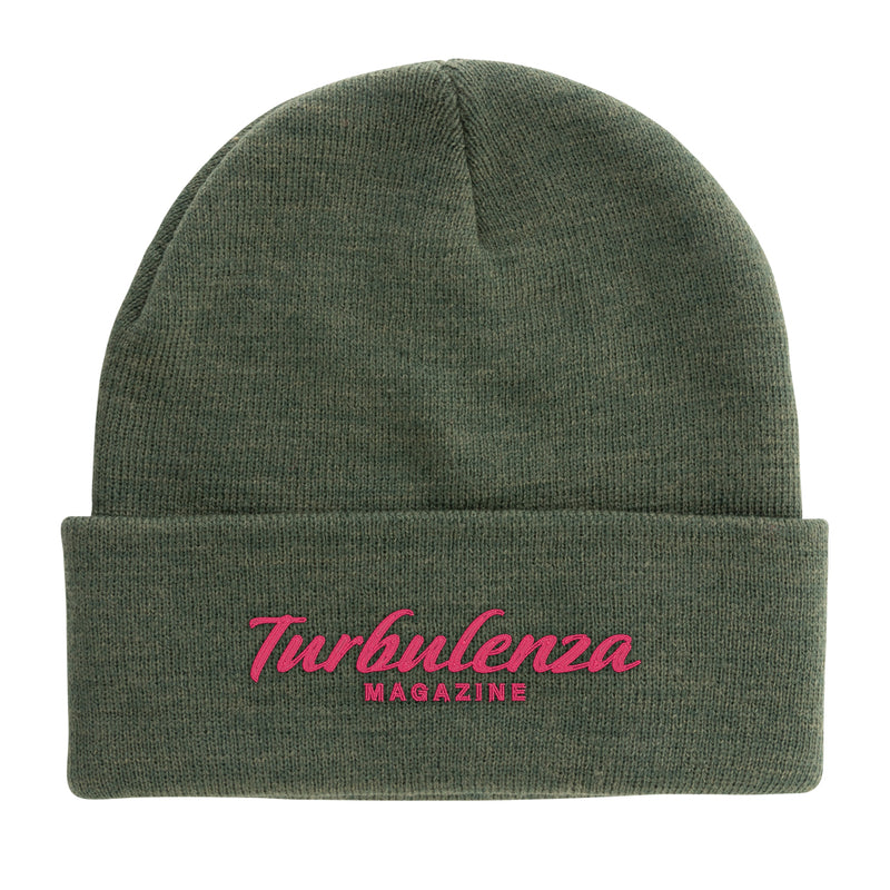 Load image into Gallery viewer, Pink Polylana® beanie by XD Collection, soft knit headwear with a snug fit and stylish design.