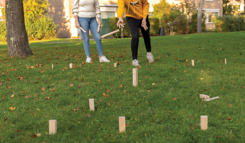 Load image into Gallery viewer, Wooden kubb set - Custom Wood Designs