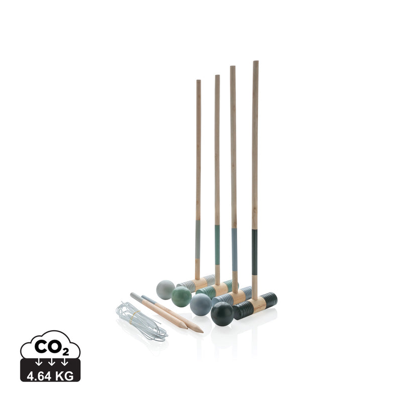 Load image into Gallery viewer, Wooden croquet set - Custom Wood Designs