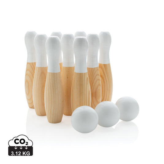 Wooden skittles set - Custom Wood Designs
