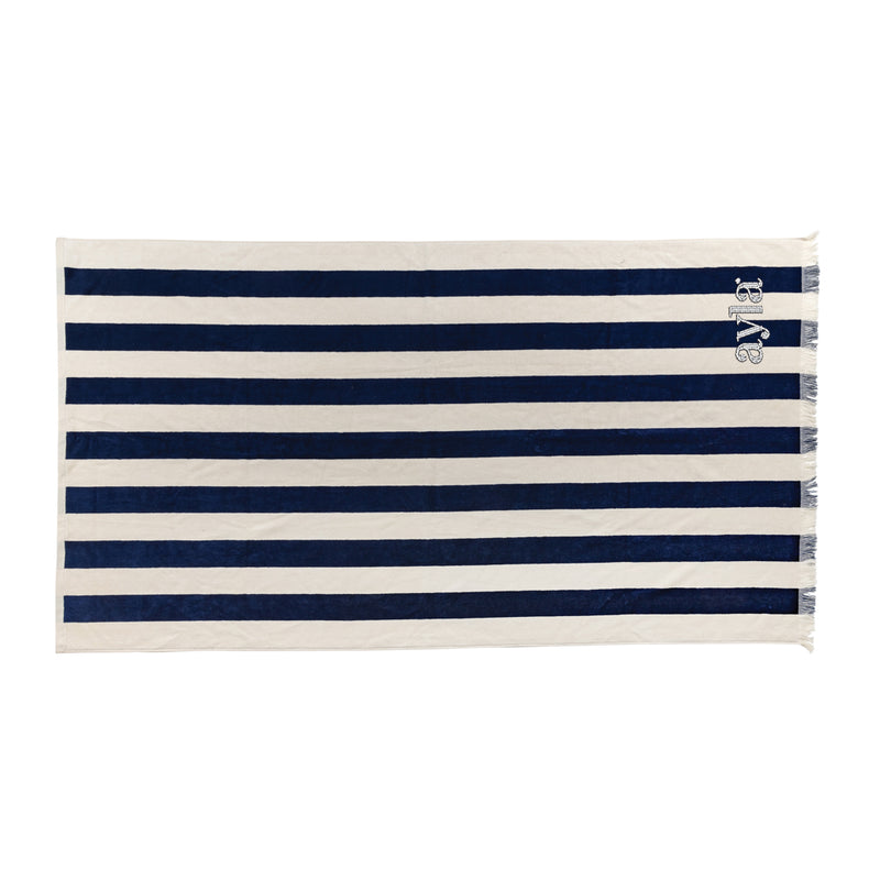 Load image into Gallery viewer, Yukari AWARE™ XL deluxe beach towel 100x180cm - Custom Wood Designs