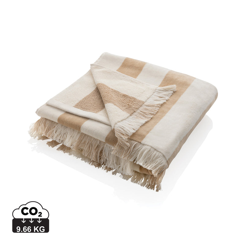 Load image into Gallery viewer, Yukari AWARE™ XL deluxe beach towel 100x180cm - Custom Wood Designs
