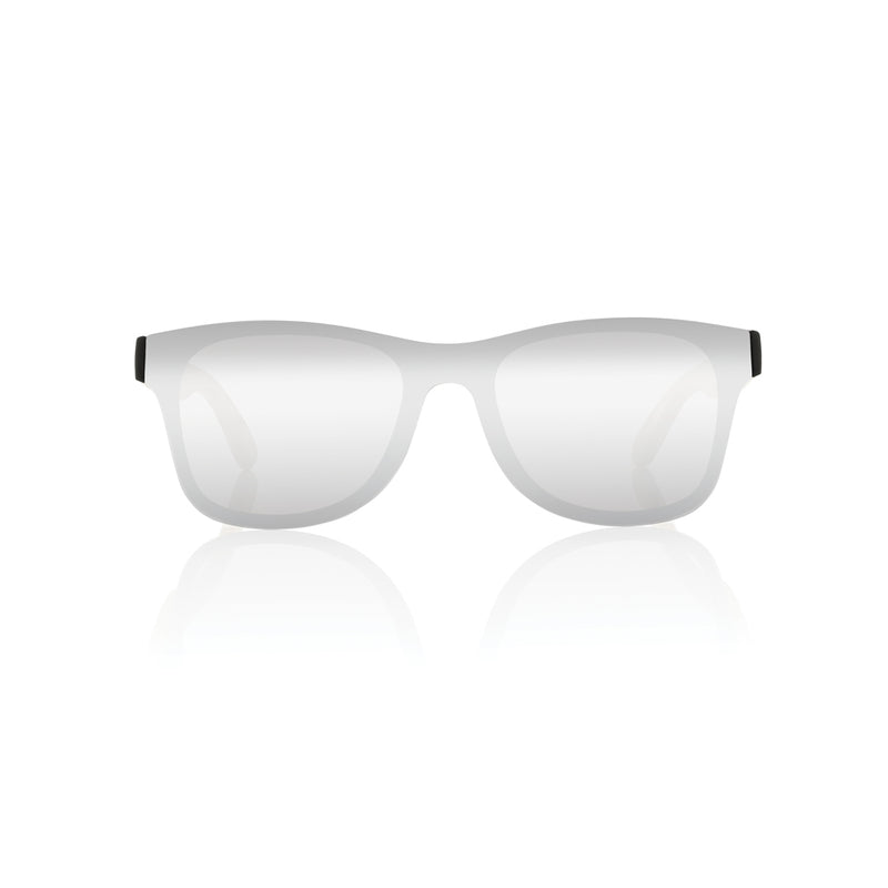 Load image into Gallery viewer, Prism RCS recycled plastic sunglasses with bamboo frame - Custom Wood Designs